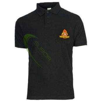 Koszulka letnia polo PSP z kieszonką STRAŻ